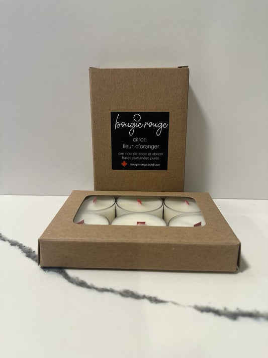 Tea Lights: Lemon Orange Blossom