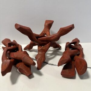 Wooden Tripod Stand (6")